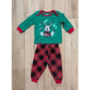Disney Mickey Mouse Christmas Pajama Set